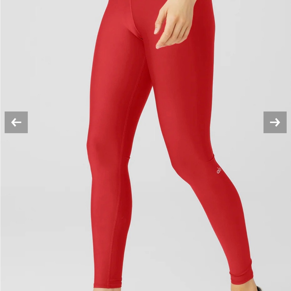 ALO Yoga Women's Vibrant Red Leggings